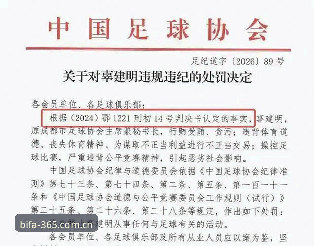 5类人员被严惩！中国足协第三批禁足名单深度解析与必发平台观赛新体验